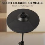 MOSEN Upgraded Electronic Drum Set with Mesh Pads