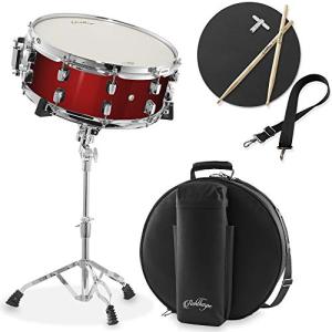 Ashthorpe Red Snare Drum Set for Beginners