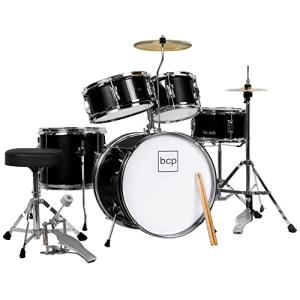 Kids 5-Piece Beginner Drum Set with Cymbals