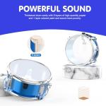 3-Piece Beginner Drum Set for Kids - Sky Blue