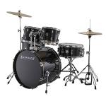 Ludwig Accent Drive 5-Piece Drum Set - Black Sparkle