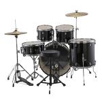 Ludwig Accent Drive 5-Piece Drum Set - Black Sparkle