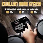 TENTOTEN Full Size Electric Drum Set for Adults