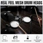 TENTOTEN Full Size Electric Drum Set for Adults