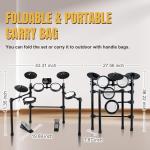 TENTOTEN Full Size Electric Drum Set for Adults