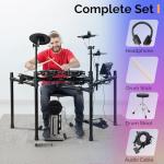 Glarry Electric Drum Set with Color Display and 450 Sounds