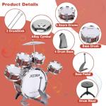 Kids Jazz Drum Set for Toddlers and Preschoolers