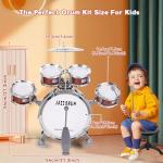 Kids Jazz Drum Set for Toddlers and Preschoolers