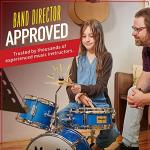 Mendini Kids 3-Piece Beginner Drum Set - Green