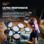 Roland VQD106 5-Piece Electronic Quiet Drum Kit
