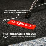 KickBlock Drum Rug 6'6" x 5'6" with Bag