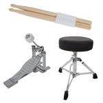 Mendini Kids 3-Piece Beginner Drum Set
