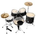 Ashthorpe 5-Piece Full Size Drum Set with Cymbals