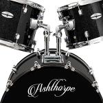 Ashthorpe 5-Piece Full Size Drum Set with Cymbals