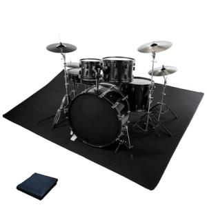Non-Slip Drum Rug for Jazz & Electric Sets