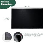 Non-Slip Drum Rug for Jazz & Electric Sets