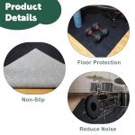 Non-Slip Drum Rug for Jazz & Electric Sets