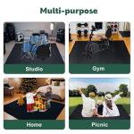 Non-Slip Drum Rug for Jazz & Electric Sets