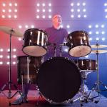 Ktaxon 5-Piece Adult Drum Set with Cymbals