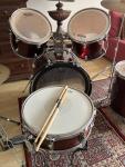 Mixed Drum Set by Evans, Percussion Plus, Zildjian