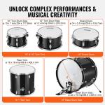 VEVOR 5-Piece Full Size Adult Drum Set