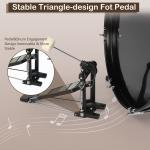 Ktaxon 5-Piece Adult Drum Set with Cymbals