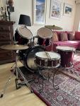 Mixed Drum Set by Evans, Percussion Plus, Zildjian