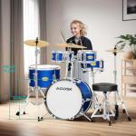 AODSK 5-Piece Beginner Drum Set for Kids