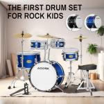 AODSK 5-Piece Beginner Drum Set for Kids