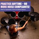 12-Piece Foam Drum Mute Pads Set