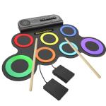 VerkTop Portable Electric Drum Set for Kids