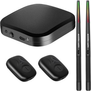 DQTUV Electric Air Drumsticks with RGB Sounds