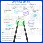 DQTUV Electric Air Drumsticks with RGB Sounds