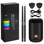 Electric Air Drum Set with Bluetooth Speaker