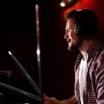 Electric Air Drum Set with Bluetooth Speaker