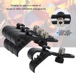 Watris Veiyi Drum Microphone Clips - 4pcs Shockproof Drum Mic Securing Clamp Mounts