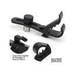 Watris Veiyi Drum Microphone Clips - 4pcs Shockproof Drum Mic Securing Clamp Mounts