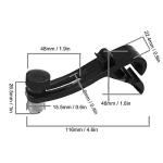 Watris Veiyi Drum Microphone Clips - 4pcs Shockproof Drum Mic Securing Clamp Mounts