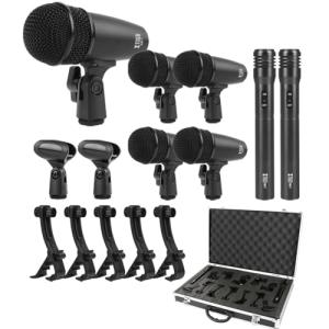 XTUGA MI7 7-Piece Wired Dynamic Drum Mic Kit