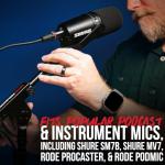 Gator Frameworks Compact Bass Drum Microphone Stand