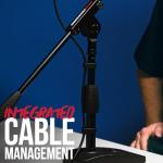 Gator Frameworks Compact Bass Drum Microphone Stand