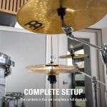 Meinl Cymbal Set Box Pack with 14” Hihats, 20” Ride, 16” Crash, Plus a FREE 10” Splash – HCS Traditional Finish Brass – Made In Germany, 2-YEAR WARRANTY (HCS141620+10)