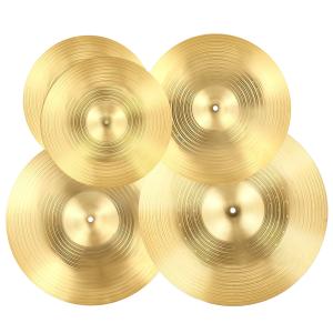 4-Piece Cymbal Pack for Drum Set 14-20 Inches