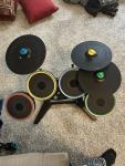 Rock Band 3 Drum Pro Cymbals Expansion Kit With Peddle No Dongle 96911 RB3
