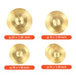 Cymbal Pack 4 Pieces Cymbals Drum Set 14 16 18 20 Inches Cymbals for Drum