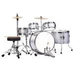 Kid Drum Sets-5-Piece for Beginners,14 inch Bass Drum Full Size Complete Junior