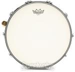 Noble & Cooley Solid Shell Maple Snare Drum - 3.875 x 14-inch - Black with Brass