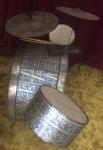 Vintage FRAGGLE ROCK Trap Drum Set Noble & Cooley USA Jim Henson TM 1984 RARE!!!