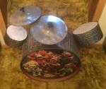 Vintage FRAGGLE ROCK Trap Drum Set Noble & Cooley USA Jim Henson TM 1984 RARE!!!