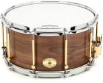 Noble & Cooley Solid Shell Walnut Snare Drum - 7 x 14-inch - Natural Satin with